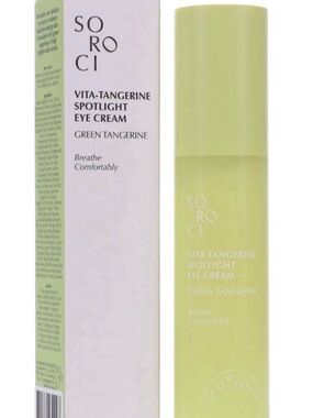 SOROCI Eye Cream Vita-Tangerine Spotlight 1.01 oz Green Tangerine New